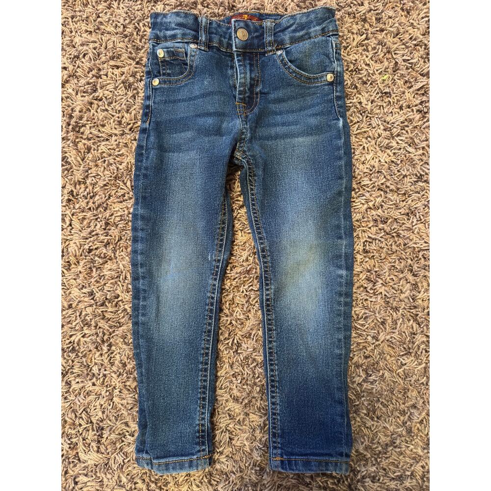 7 For All Mankind Toddler Premium Denim Skinny Jeans – 4T